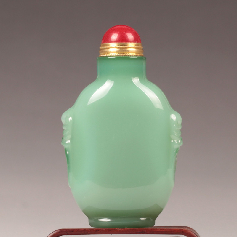 Decorative Mirror - Botol Snuff Kaca Buatan Tangan dengan