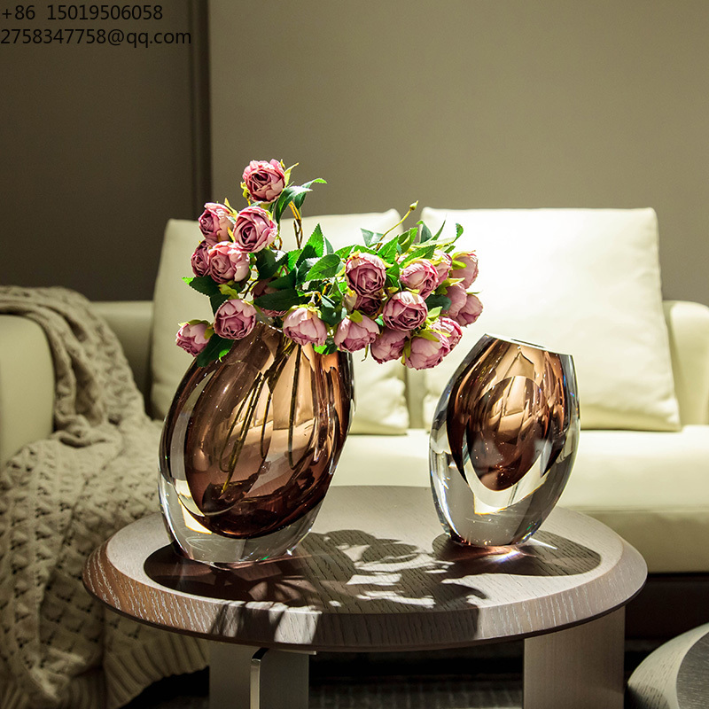 Vase Decor - Vas Kaca Kreatif Gaya Nordik Dekorasi