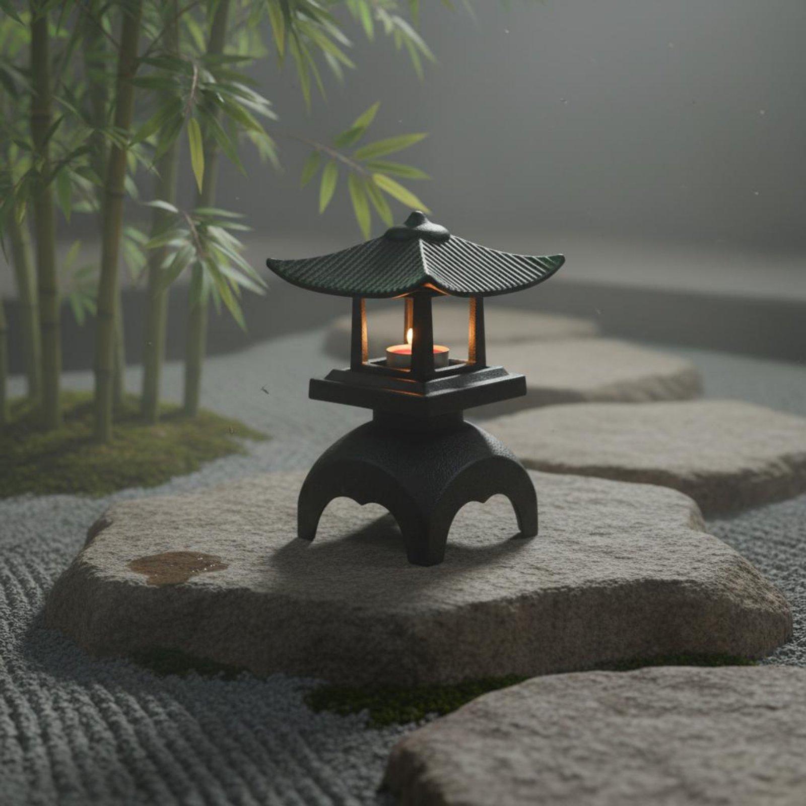 Lampu Lilin Besi Cor Elegan, T - Candle Holder Decor ulasan dan harga