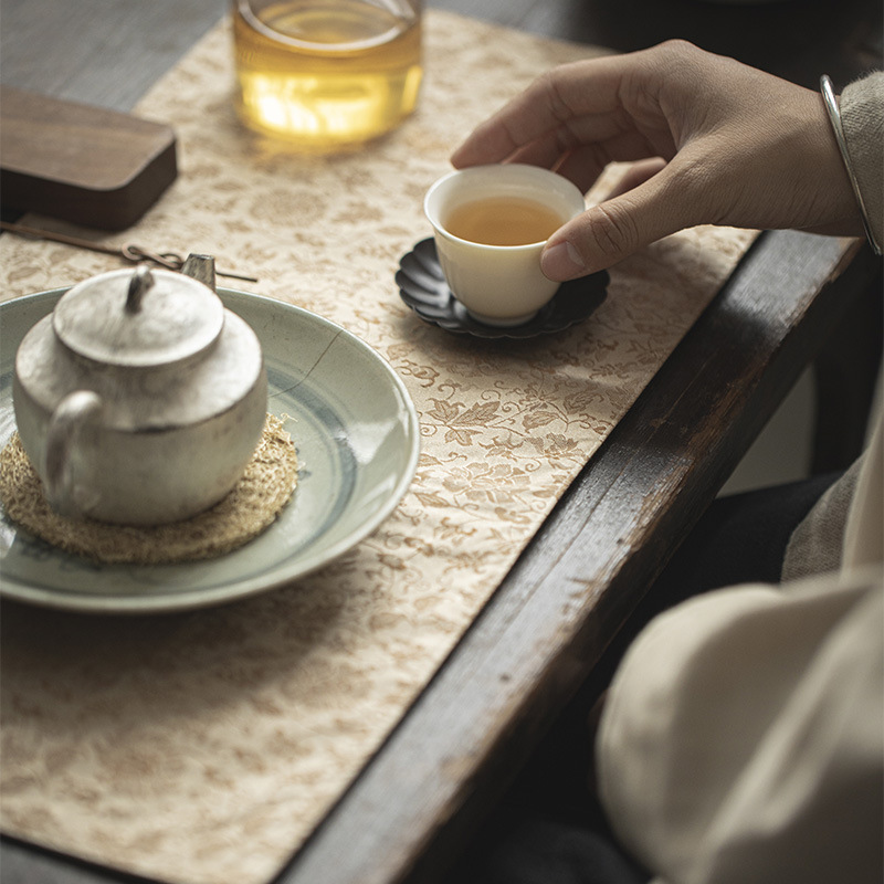 Taplak Meja Brokat Zen Gaya Ci - Table Runner ulasan dan harga