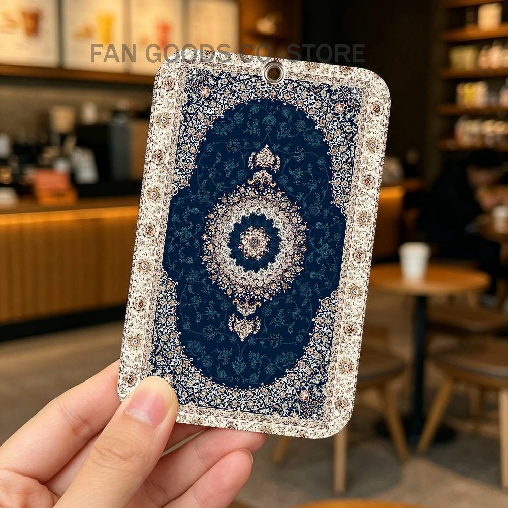 Gantungan Kunci Kulit PU Motif - Area Rug ulasan dan harga