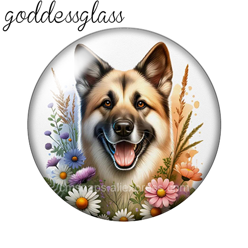 ‌ Anjing Lucu di antara Bunga  - Vase Decor ulasan dan harga