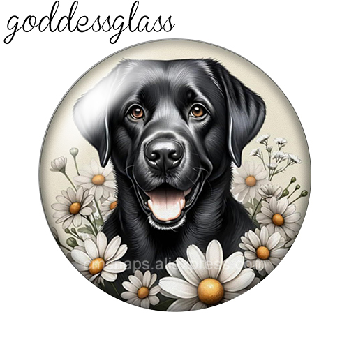 ‌ Anjing Lucu di antara Bunga  - Vase Decor ulasan dan harga