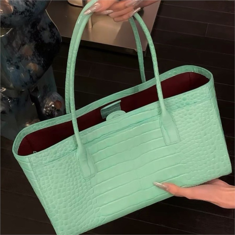 Tas Tote Hijau Vintage Wanita  - Interior Design High End ulasan dan harga