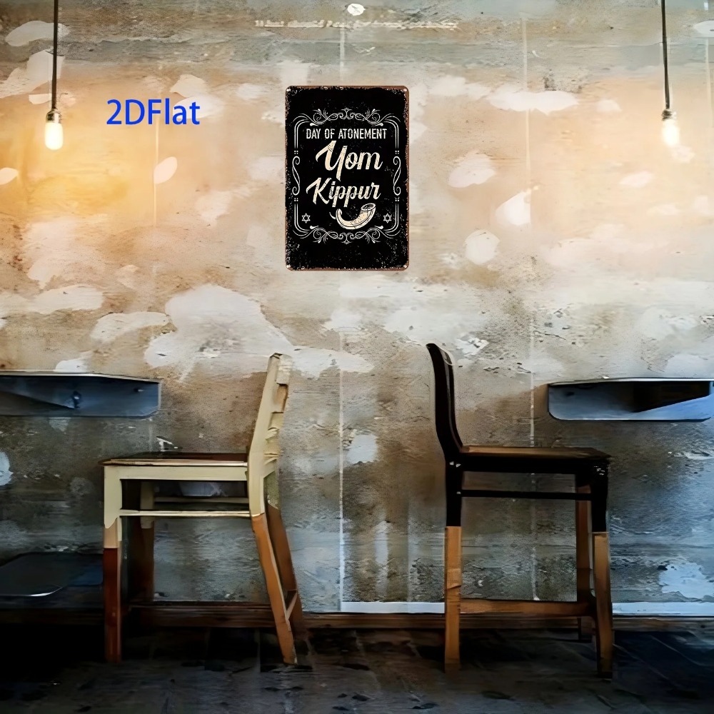 CIFBUY Vintage Yom Kippur Day  - Wall Art ulasan dan harga