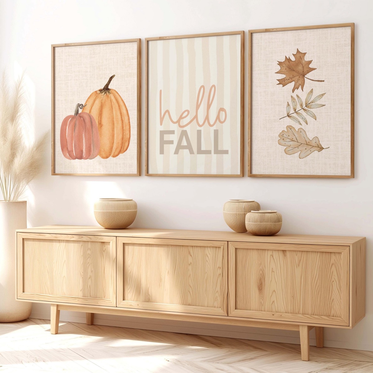 3 Buah (Tanpa Bingkai), 3 Buah - Abstract Canvas Set ulasan dan harga