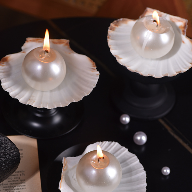 Lilin Bola Mutiara Elegan deng - Candle Holder Decor ulasan dan harga