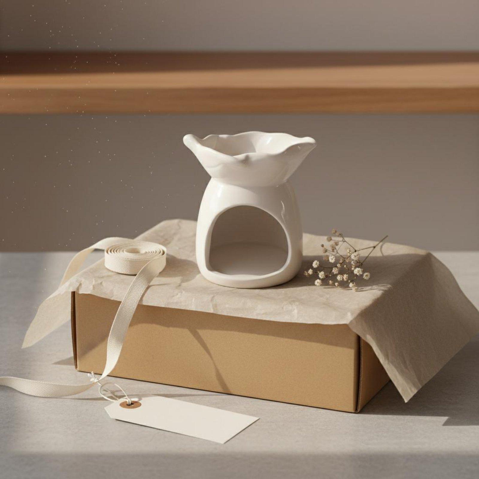 Tempat Lilin Keramik Pengharum - Candle Holder Decor ulasan dan harga