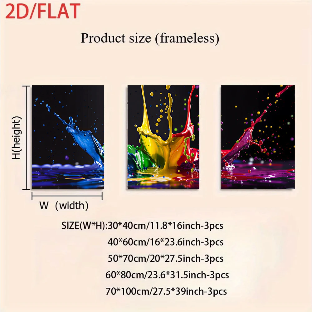 Tersedia dalam berbagai ukuran - Abstract Canvas Set ulasan dan harga