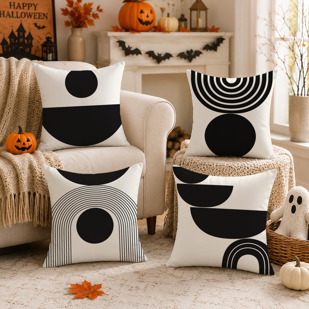 Sarung Bantal Dekoratif Abstra - Throw Pillow ulasan dan harga